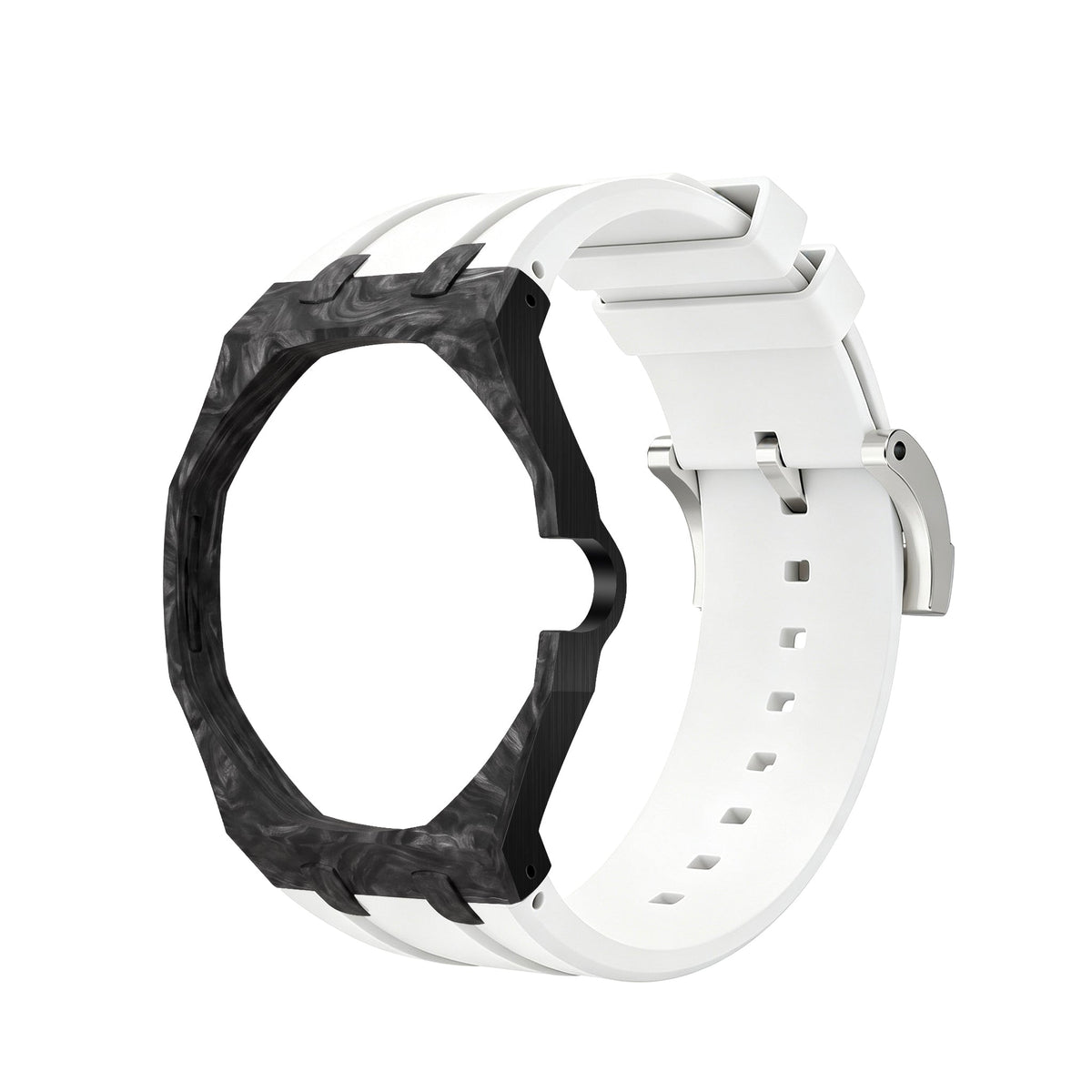 Royal Oak Pop Exclusive Gehäuse aus Karbonfaser & Silikonarmband