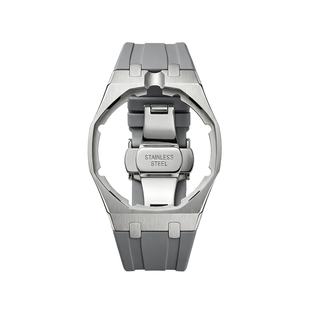 Royal Oak Pop Exklusives Stahlgehäuse & Silikonarmband mit Halterung
