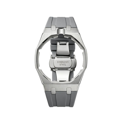 Royal Oak Pop Exklusives Stahlgehäuse & Silikonarmband mit Halterung