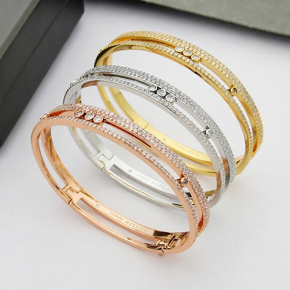 [⭐⭐JeweliWhal]Move Romane pavé bangle