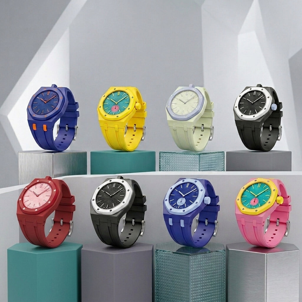 Royal Oak Pop Exklusiv Gehäuse aus Biokeramik & Silikonarmband