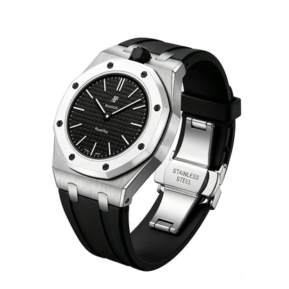 Royal Oak Pop Exklusives Stahlgehäuse & Silikonarmband mit Halterung