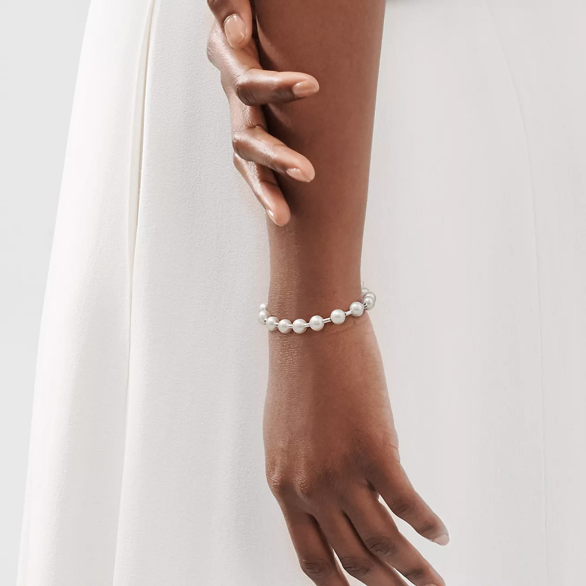 [JeweliWhal]PEARL 7-8MM SILVER BRACELET
