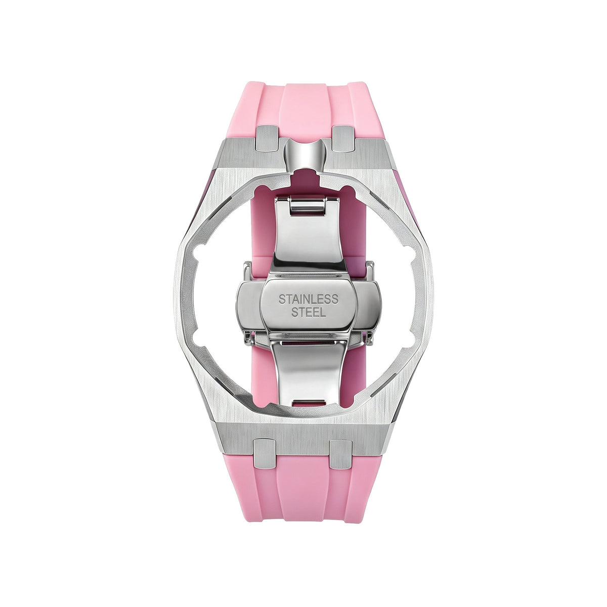 Royal Oak Pop Exklusives Stahlgehäuse & Silikonarmband mit Halterung