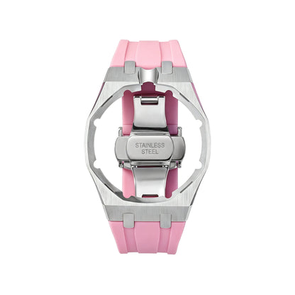 Royal Oak Pop Exklusives Stahlgehäuse & Silikonarmband mit Halterung
