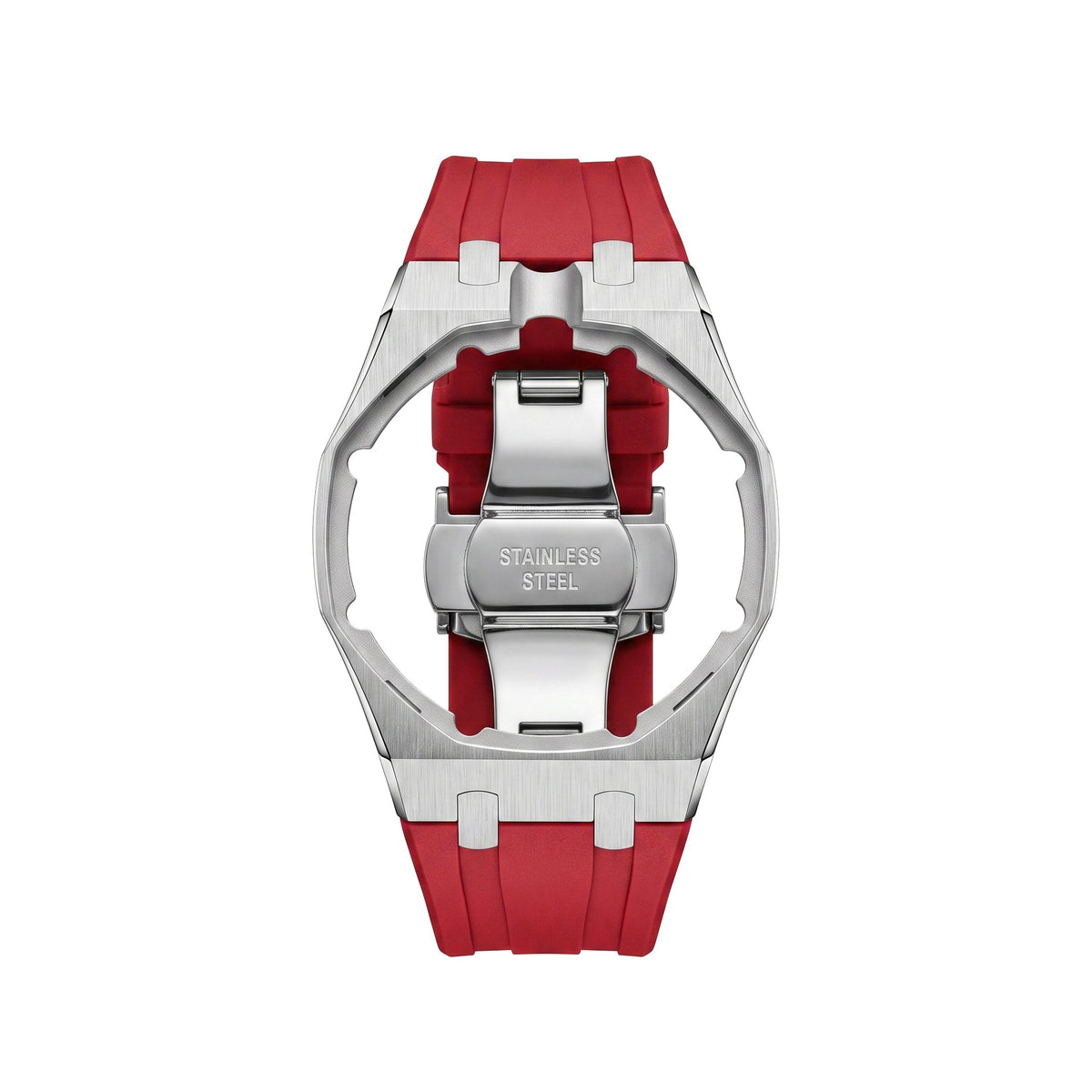 Royal Oak Pop Exklusives Stahlgehäuse & Silikonarmband mit Halterung