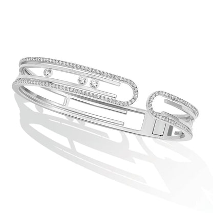 [⭐⭐JeweliWhal]MOVE 10TH PAVED DIAMOND BRACELET