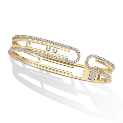 [⭐⭐JeweliWhal]MOVE 10TH PAVED DIAMOND BRACELET