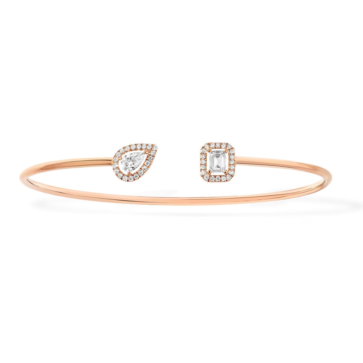 [⭐⭐JeweliWhal]JONC FLEX MY TWIN TOI & MOI SILVER DIAMOND BRACELET