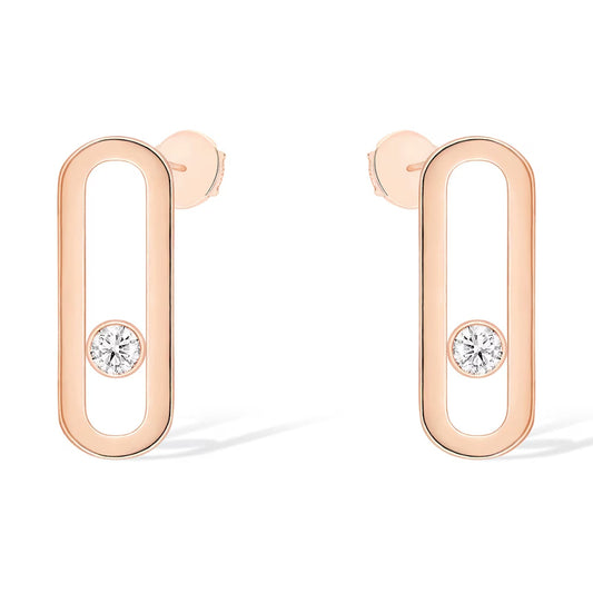 [⭐⭐JeweliWhal]MOVE UNO SMALL 1 DIAMOND EARRINGS