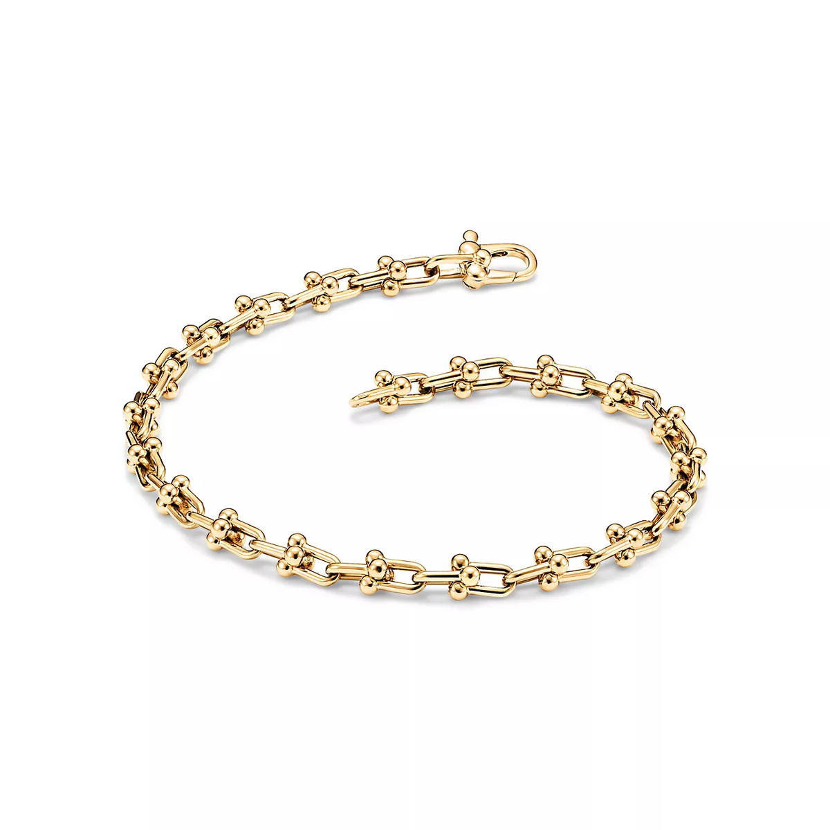 [JeweliWhal]HARDWEAR MICRO LINK 44 MOTIF GOLD BRACELET