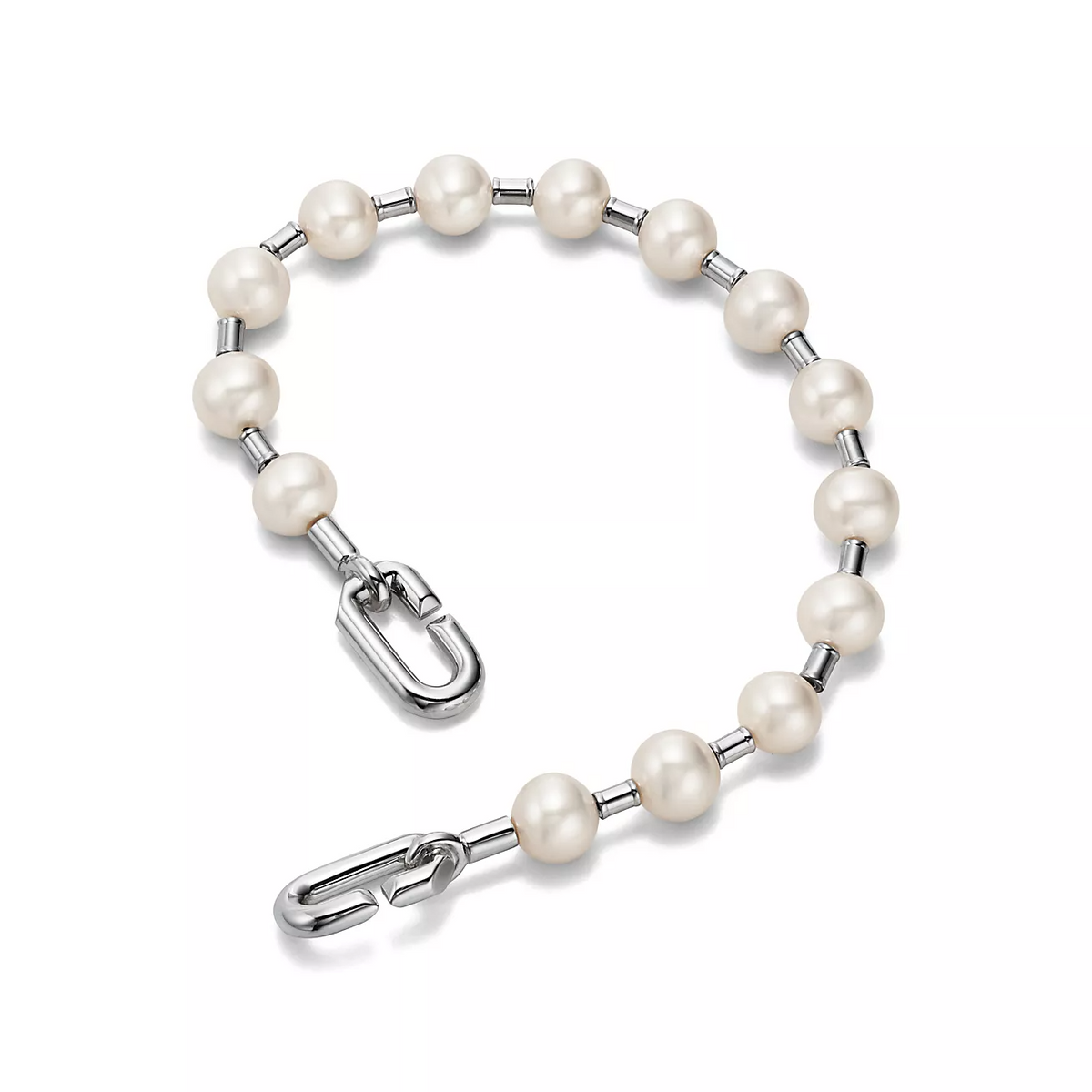 [JeweliWhal]PEARL 7-8MM SILVER BRACELET