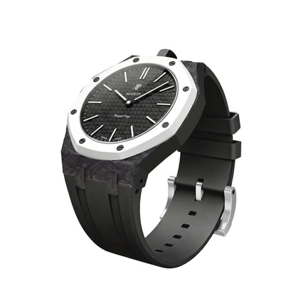 Royal Oak Pop Exclusive Gehäuse aus Karbonfaser & Silikonarmband