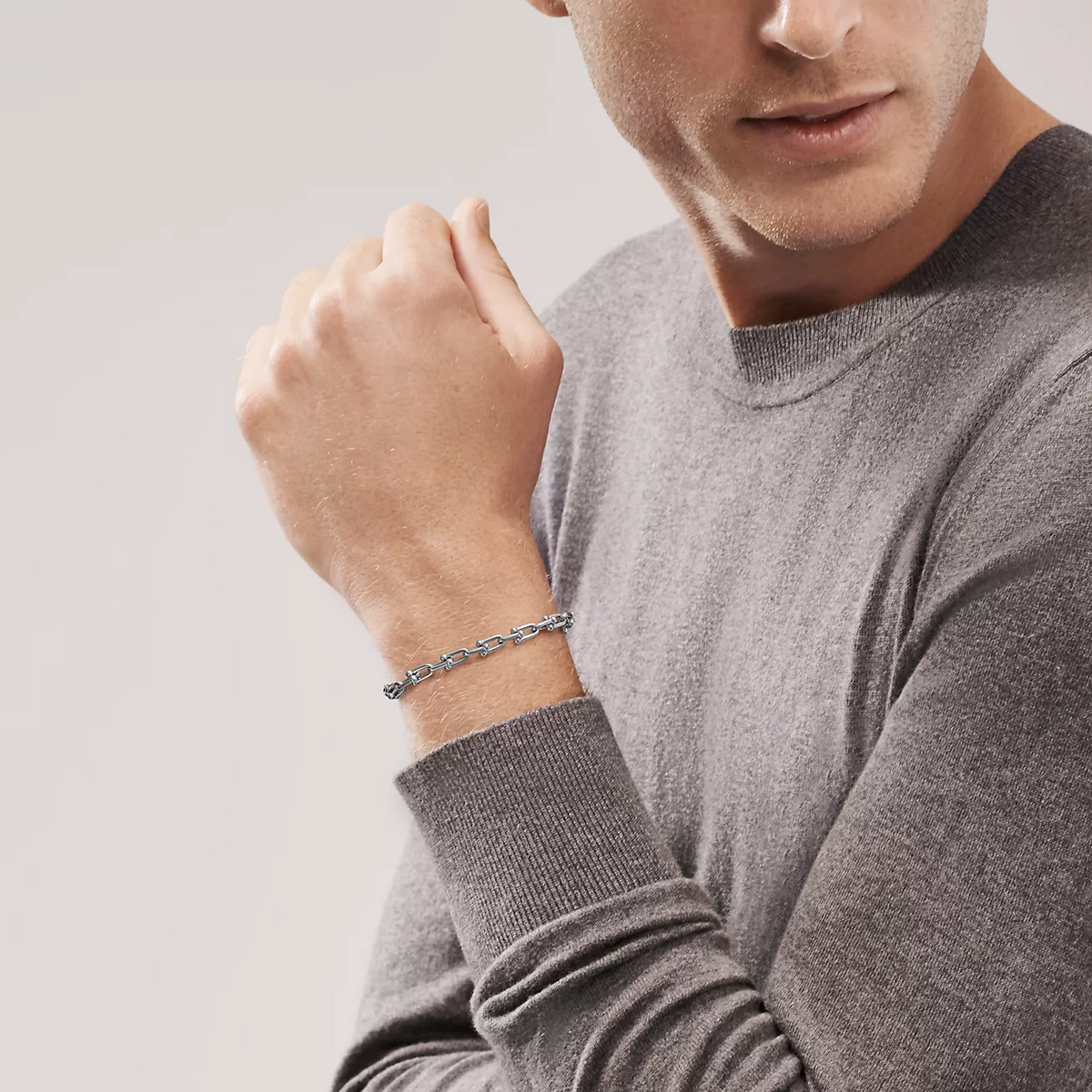 [JeweliWhal]HARDWEAR SMALL LINK 26 MOTIF SILVER BRACELET