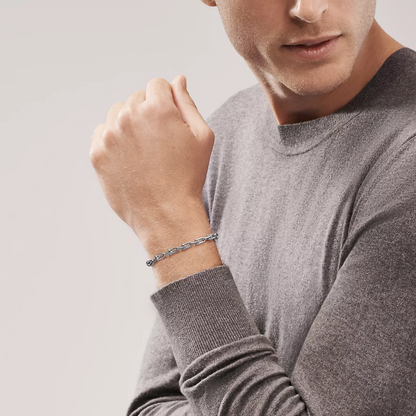 [JeweliWhal]HARDWEAR SMALL LINK 26 MOTIF SILVER BRACELET