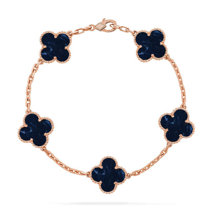 [⭐⭐JeweliWhal]CLOVER 5 MOTIF PIETERSITE BRACELET COLLECTION
