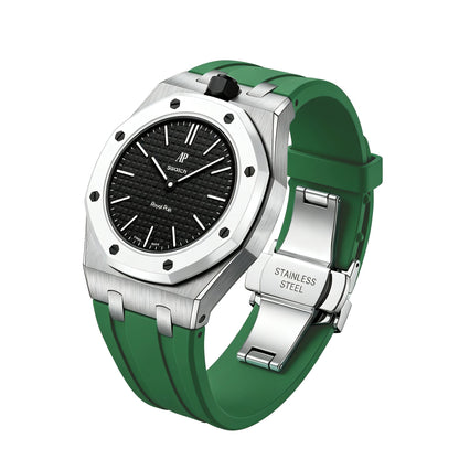 Royal Oak Pop Exklusives Stahlgehäuse & Silikonarmband mit Halterung