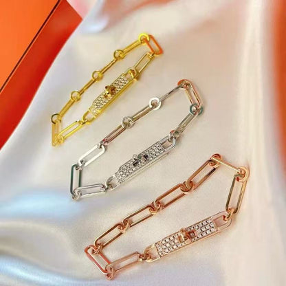 [⭐⭐JeweliWhal]ARMBANDKETTE KLEINES MODELL DIAMANT