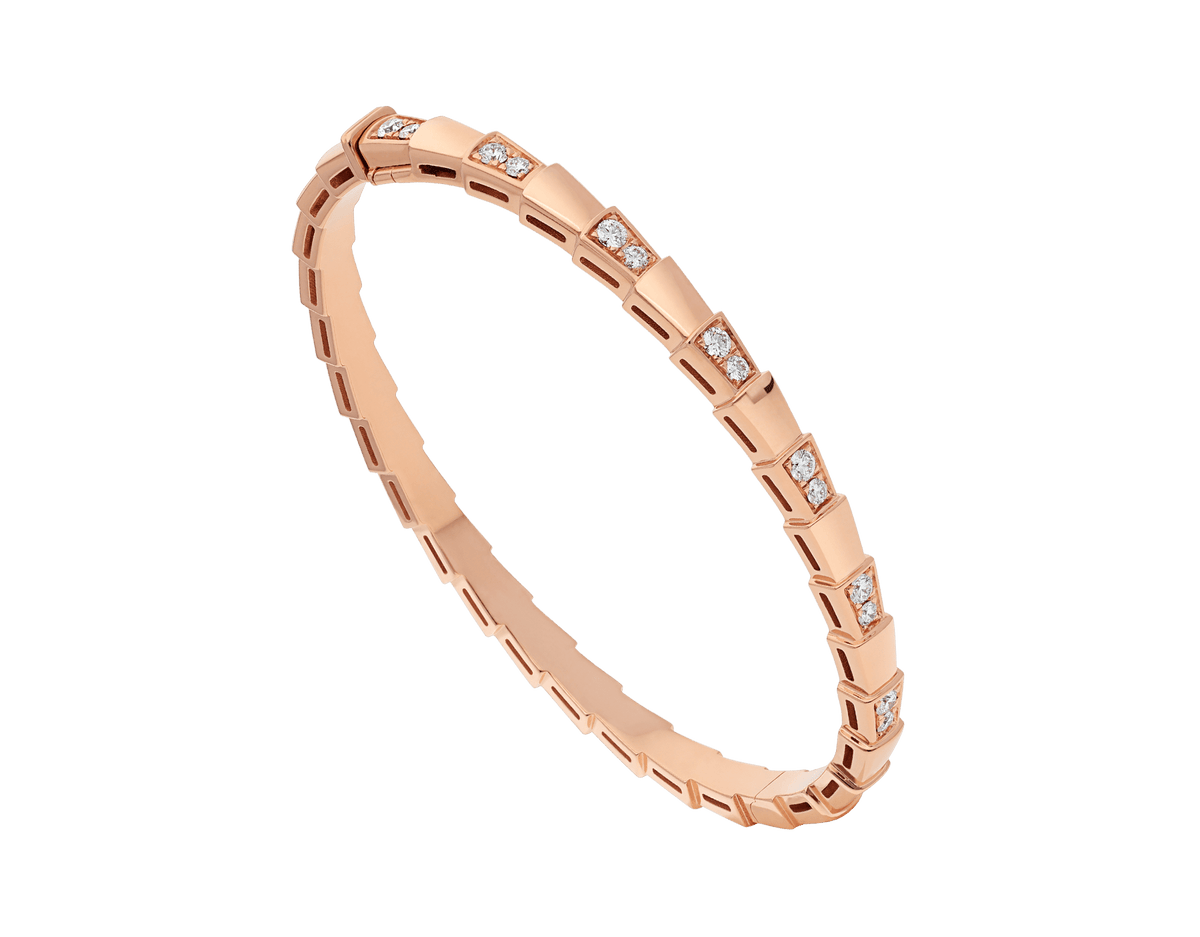 [⭐⭐JeweliWhal]SERPENTI ARMBAND ROSÉGOLD DIAMANT