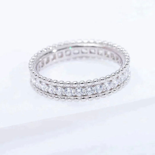 [⭐⭐JeweliWhal]PERLEE DIAMOND SILVER RING