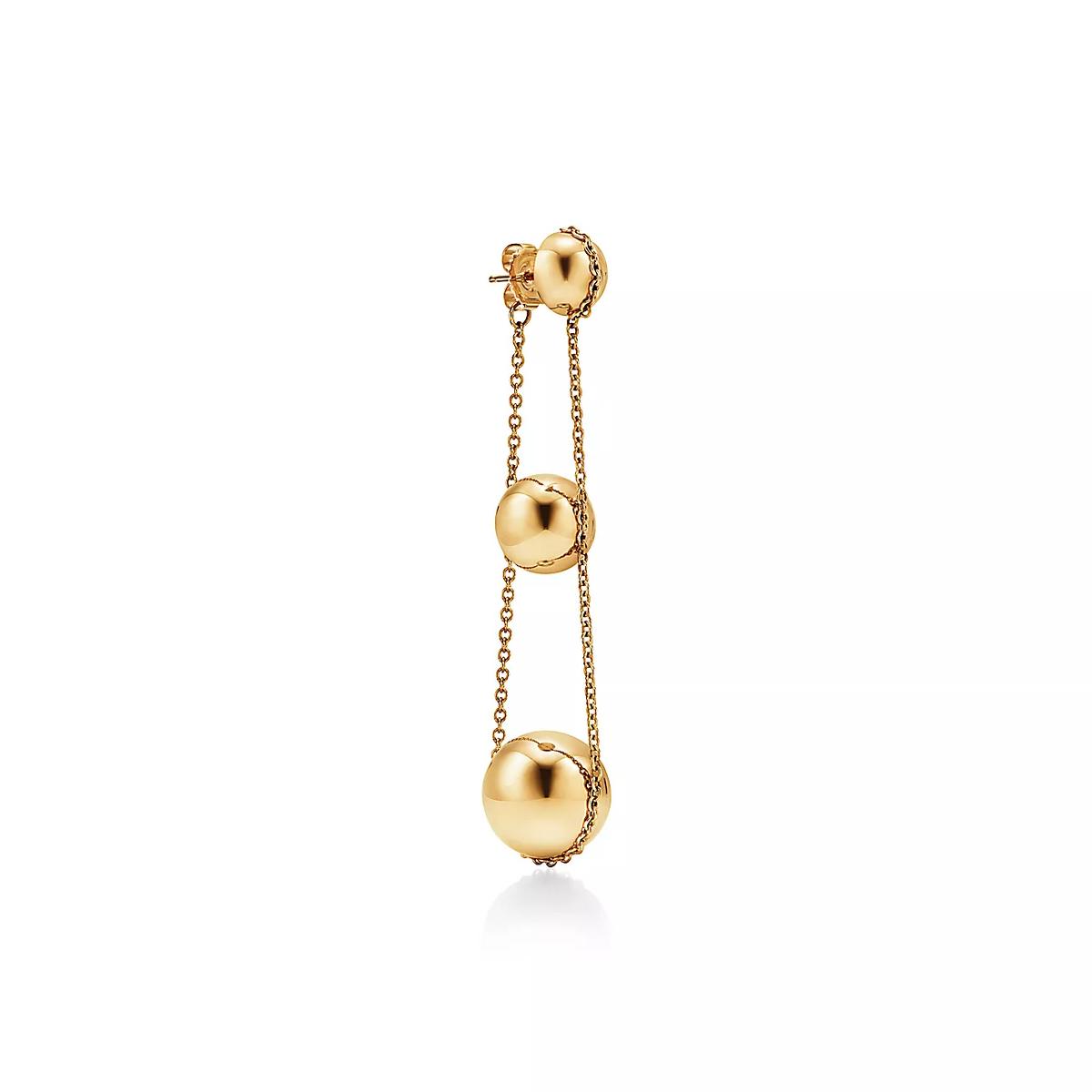 [JeweliWhal]TRIPLE DROP GOLD EARRINGS