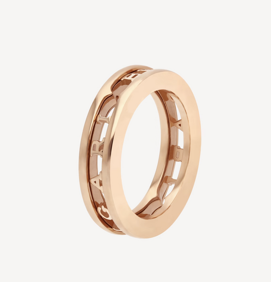 [⭐⭐JeweliWhal]ZERO 1 ONE-BAND WITH OPENWORK LOGO SPIRAL RING