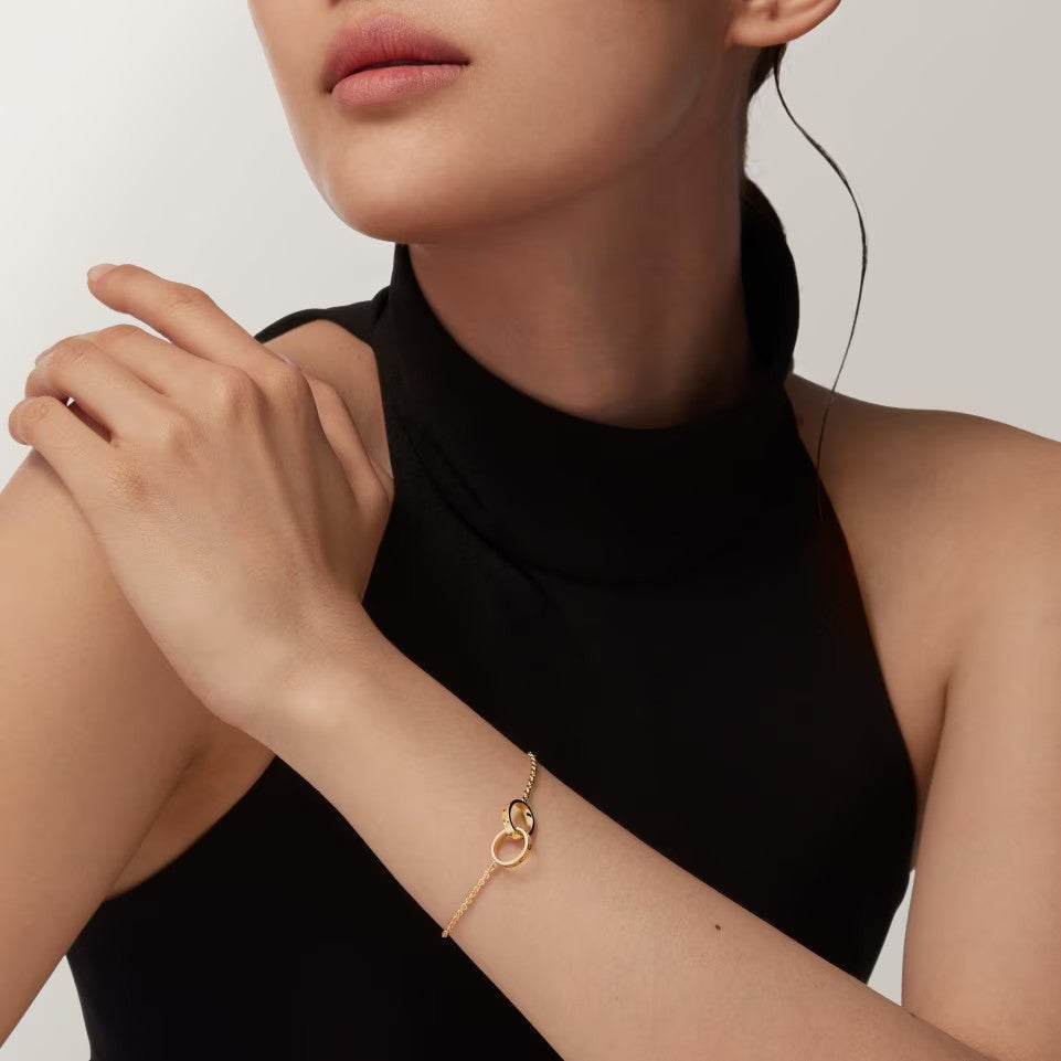 [⭐⭐JeweliWhal]LOVE BRACELET DOUBLE RING