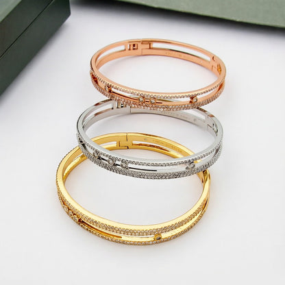 [⭐⭐JeweliWhal]Move Romane pavé bangle