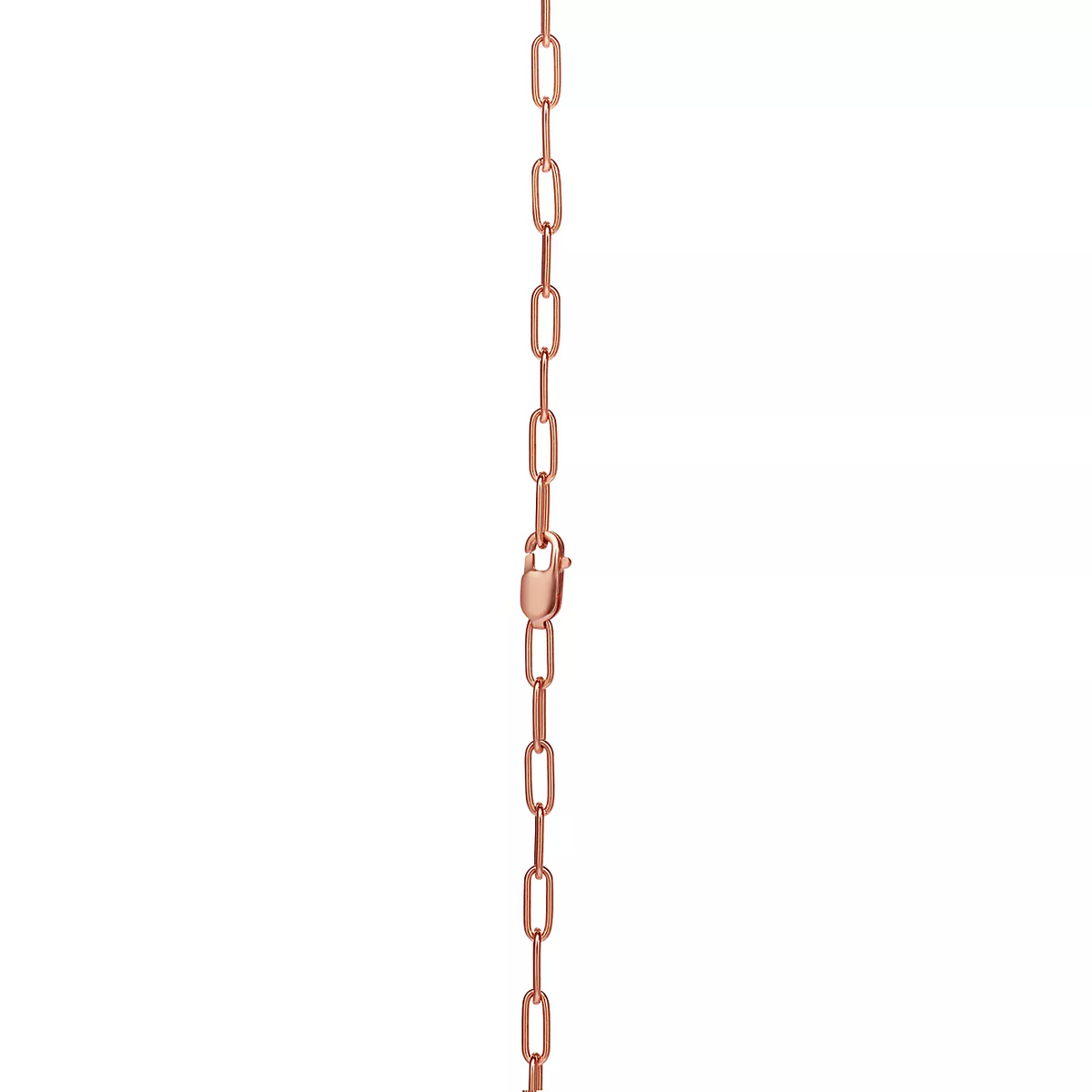 [JeweliWhal]LOCK MEDIUM PENDANT PINK DIAMOND PINK GOLD NECKLACE