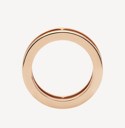 [⭐⭐JeweliWhal]ZERO 1 ONE-BAND WITH OPENWORK LOGO SPIRAL RING