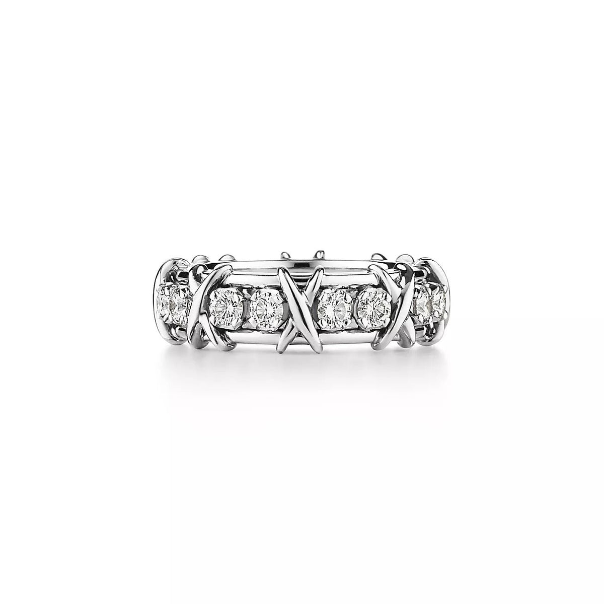 [JeweliWhal]SIXTEEN STONE SILVER RING