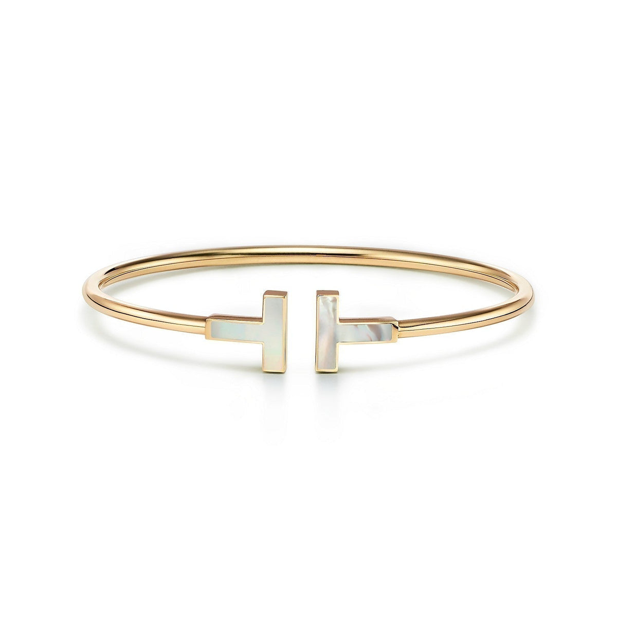 [JeweliWhal]T BRACELET 1.8MM MOP PINK GOLD