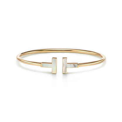 [JeweliWhal]T BRACELET 1.8MM MOP PINK GOLD