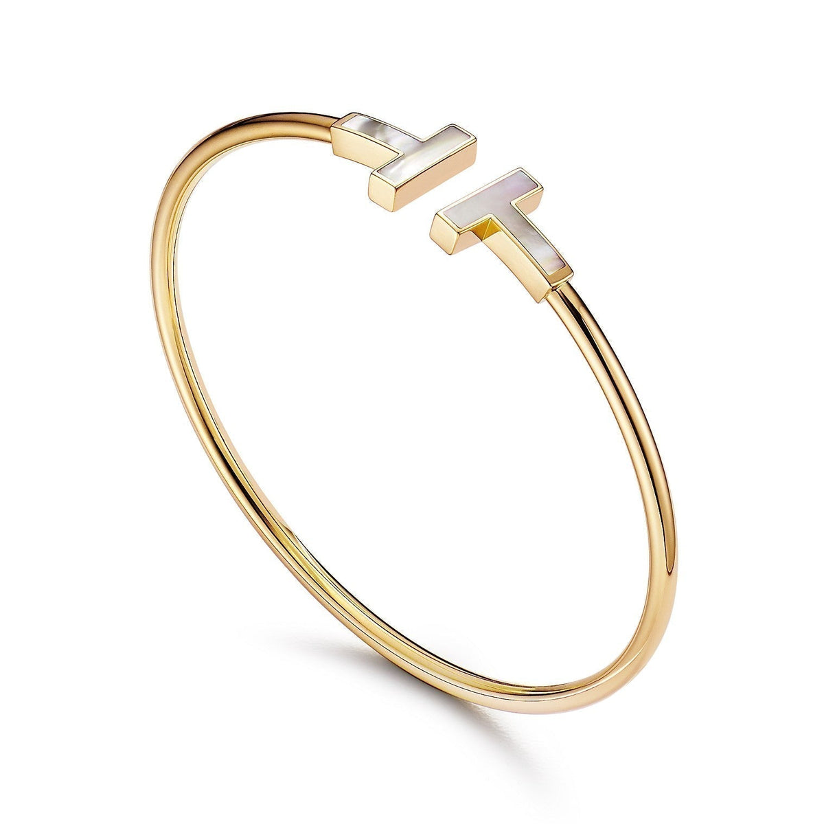 [JeweliWhal]T BRACELET 1.8MM MOP PINK GOLD