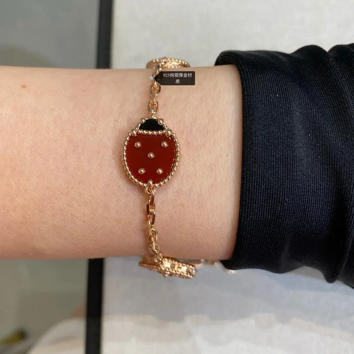 [⭐⭐JeweliWhal]GLÜCKS-FRÜHLING 5-MOTIV-ARMBAND