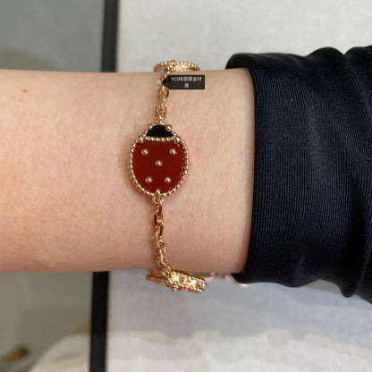 [⭐⭐JeweliWhal]GLÜCKS-FRÜHLING 5-MOTIV-ARMBAND