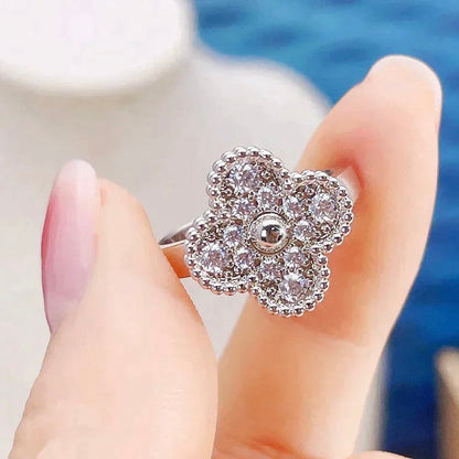[⭐⭐JeweliWhal]CLOVER DIAMOND RING