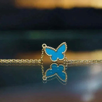 [⭐⭐JeweliWhal]BUTTERFLY TURQUOISE BUTTERFLY BRACELET