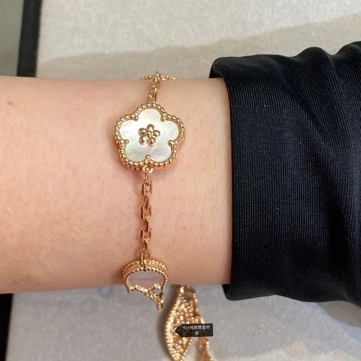 [⭐⭐JeweliWhal]GLÜCKS-FRÜHLING 5-MOTIV-ARMBAND