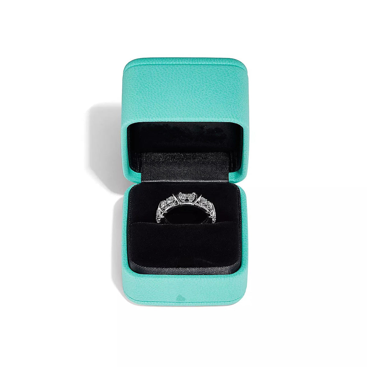 [JeweliWhal]SIXTEEN STONE SILVER RING