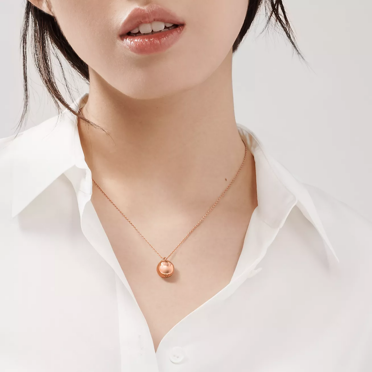 [JeweliWhal]BALL PENDANT 12.75MM NECKLACE