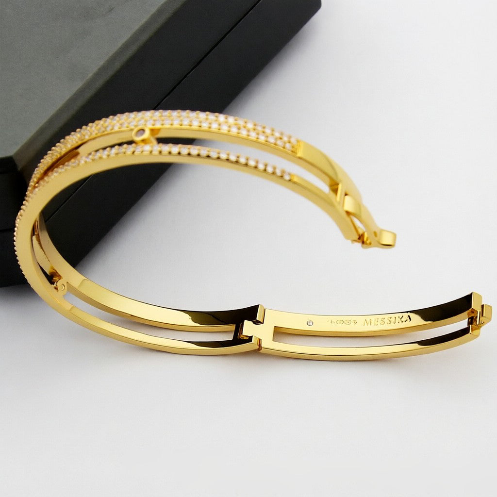[⭐⭐JeweliWhal]Move Romane pavé bangle