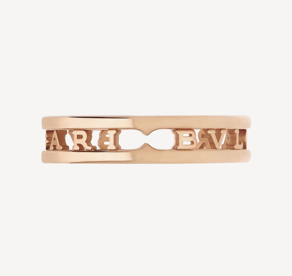 [⭐⭐JeweliWhal]ZERO 1 ONE-BAND WITH OPENWORK LOGO SPIRAL RING