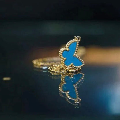 [⭐⭐JeweliWhal]BUTTERFLY TURQUOISE BUTTERFLY BRACELET