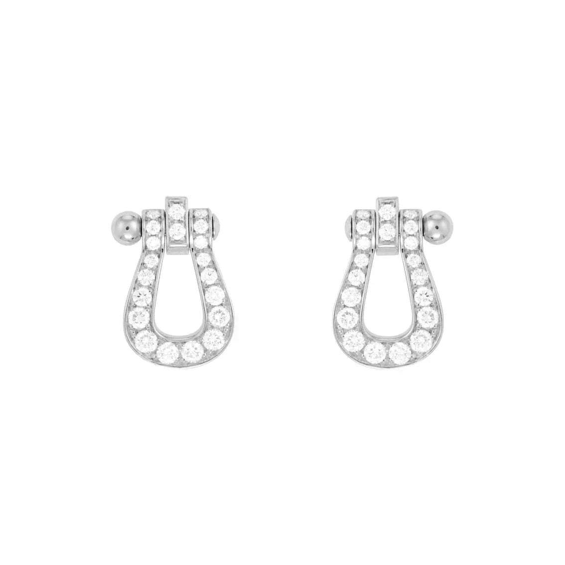 [⭐⭐JeweliWhal]FORCE 10 OHRSTECKER MIT VOLLBESATZ DIAMANTEN MINI-MODELL