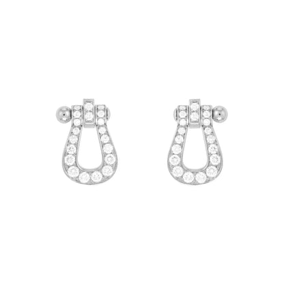 [⭐⭐JeweliWhal]FORCE 10 OHRSTECKER MIT VOLLBESATZ DIAMANTEN MINI-MODELL