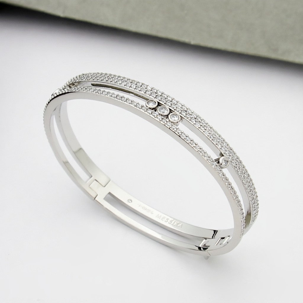 [⭐⭐JeweliWhal]Move Romane pavé bangle