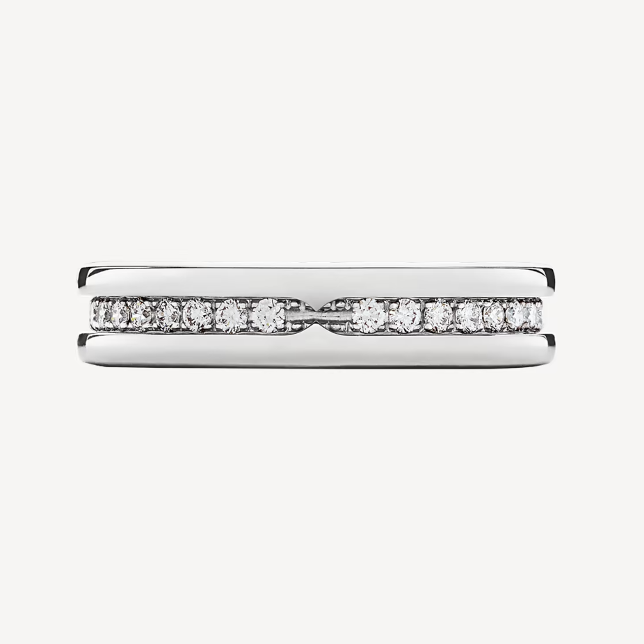 [⭐⭐JeweliWhal]ZERO 1 ONE-BAND PAVED DIAMONDS ON THE SPIRAL RING
