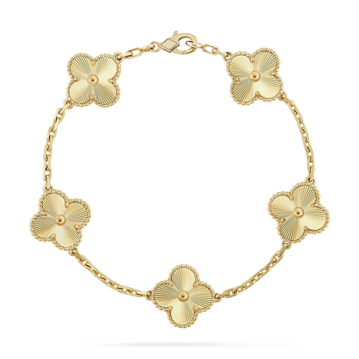 [⭐⭐JeweliWhal] CLOVER 5 MOTIF LASER BRACELET COLLECTION