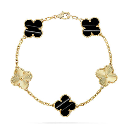 [⭐⭐JeweliWhal] CLOVER 5 MOTIF PULSAR STONE BRACELET COLLECTION